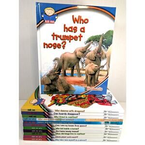 Lot of 12 ASK ME WHY Educational Books Series Southwestern Publisher HC